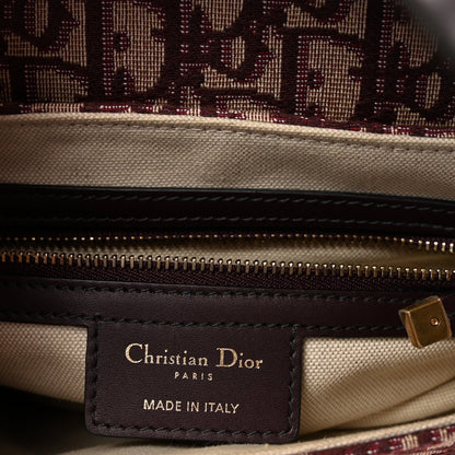 Oblique Saddle Bag Burgundy
