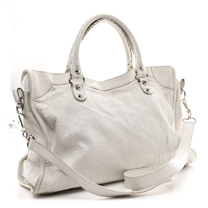 Arena Storico Classic Silver Hardware Medium Le City Optic White
