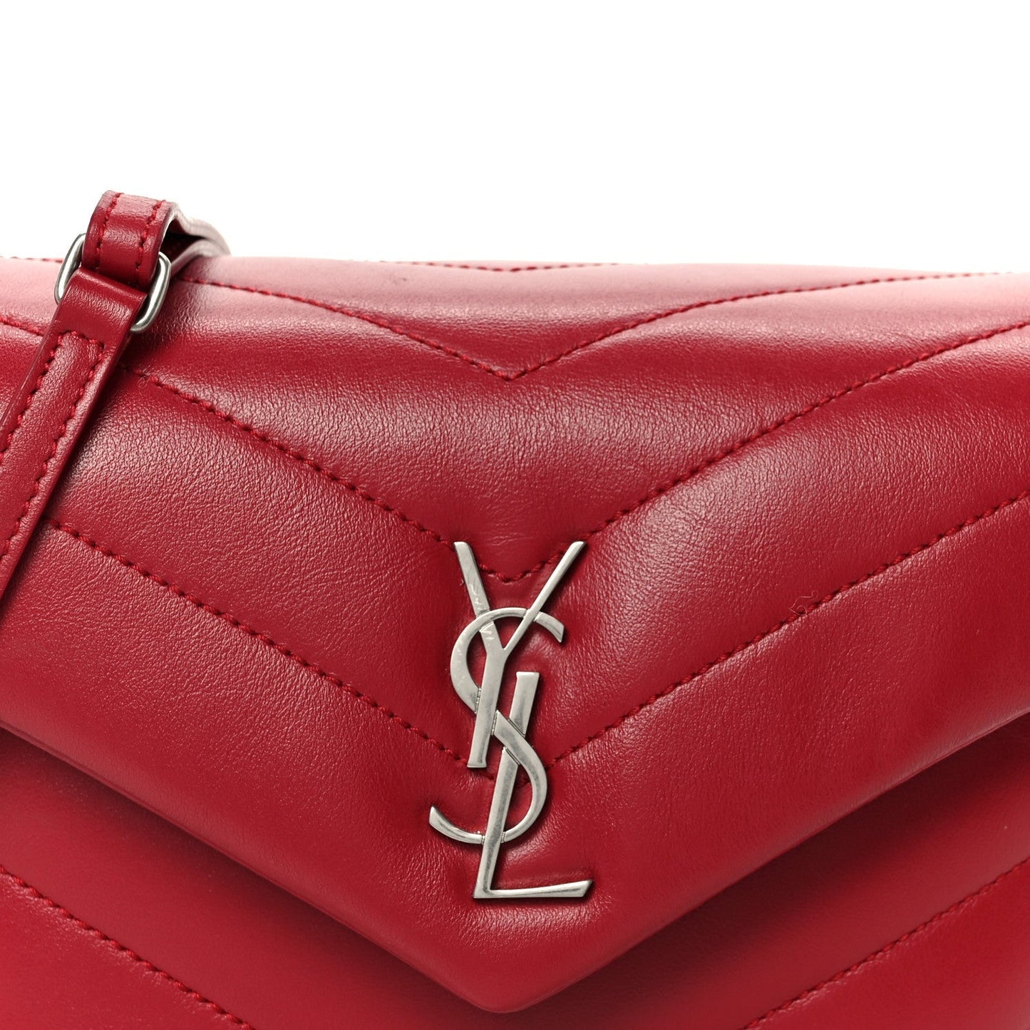 Calfskin Y Quilted Monogram Toy Loulou Crossbody Bag New Lipstick