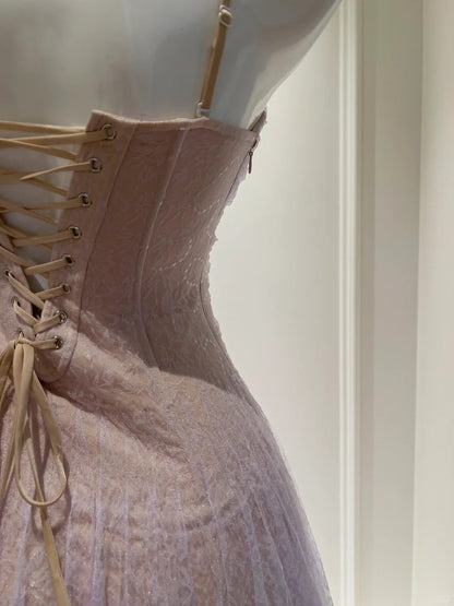 formaldressy--Purple fantasy long chiffon prom dress gh5581