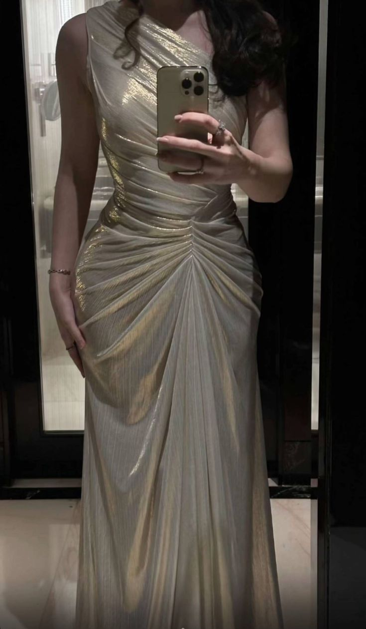 One Shoulder Prom Dress Evening Dress Graduation Dress  cg26158