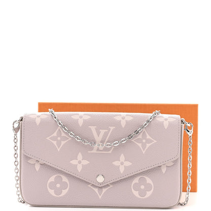 Empreinte Monogram Giant Felicie Pochette Brume Quartz