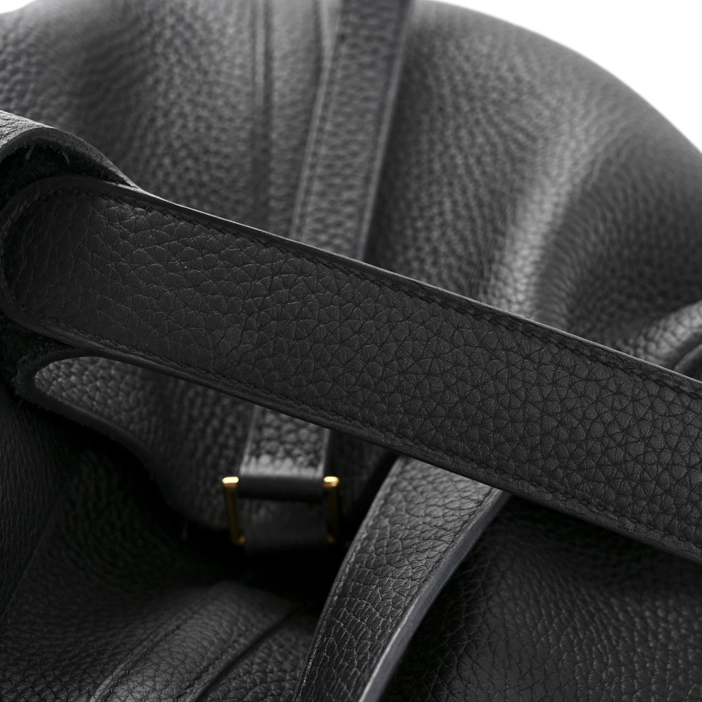 Taurillon Clemence Picotin Lock 22 MM Black