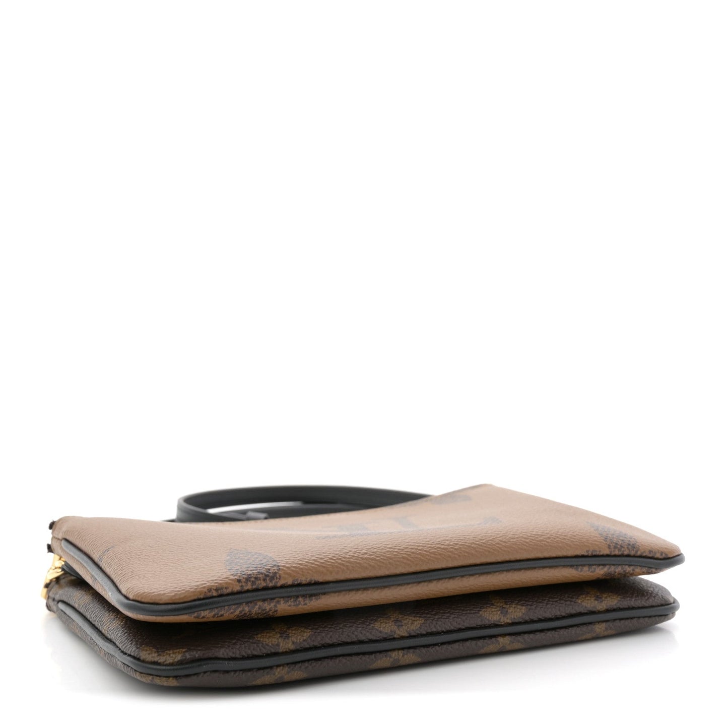 Reverse Monogram Giant Double Zip Pochette