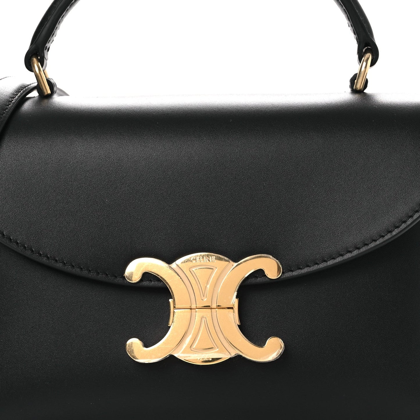 Smooth Satinated Calfskin Teen Nino Black