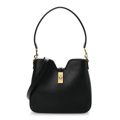 Smooth Calfskin Small Camille 16 Soft Bag Black