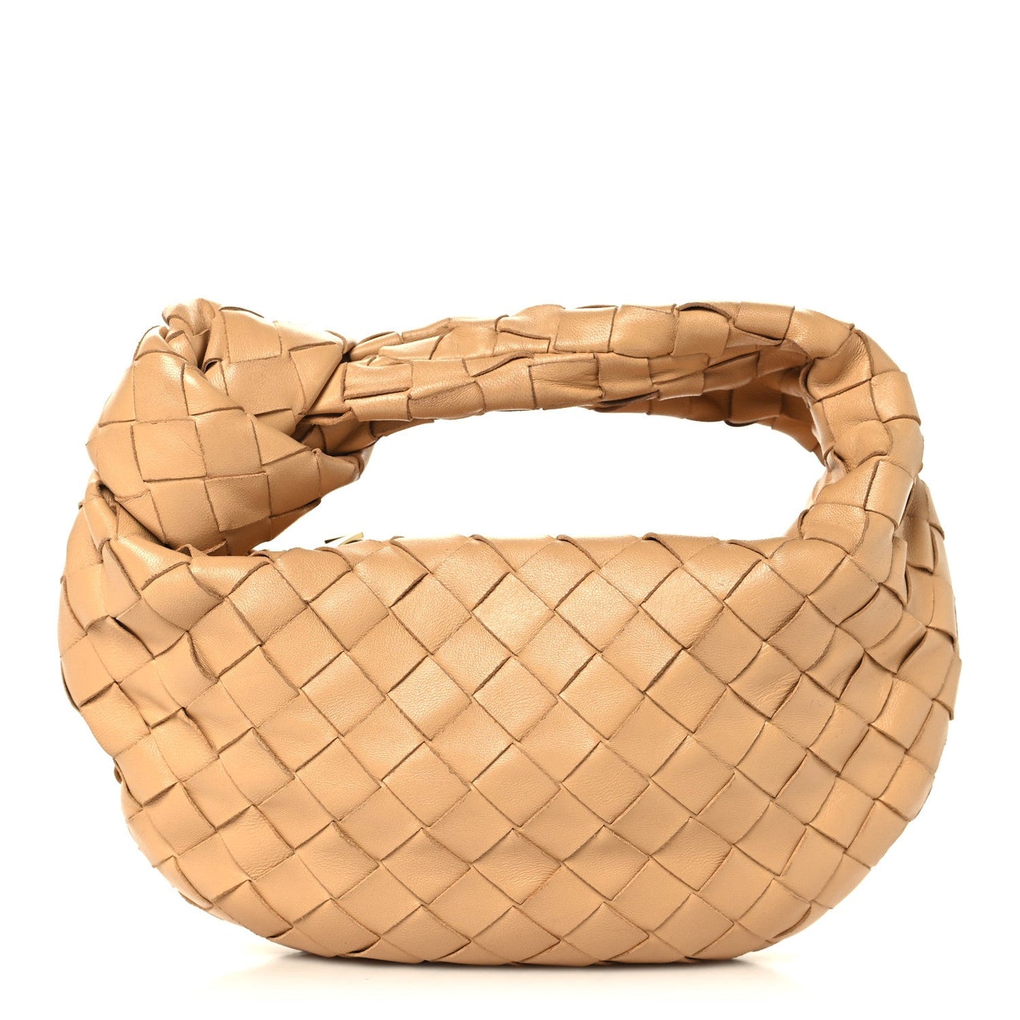 Nappa Intrecciato Mini Jodie Almond