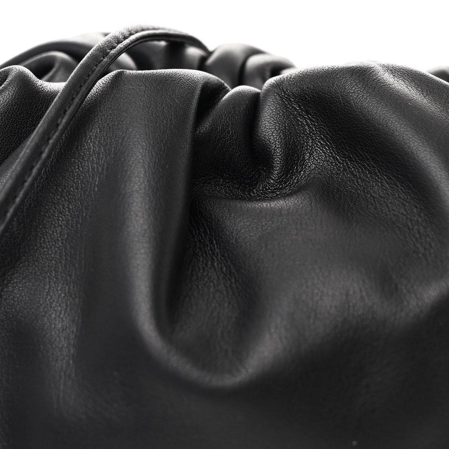 Butter Calfskin The Mini Pouch Black