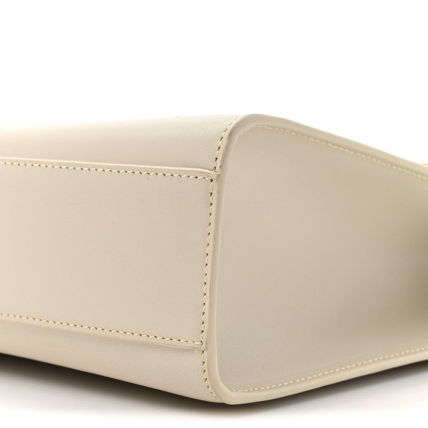 Smooth Calfskin Manhattan Shoulder Bag Crema Soft
