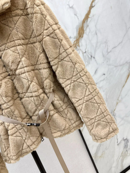 DIOR 25S MINK FUR CASHMERE CARDIGAN 469
