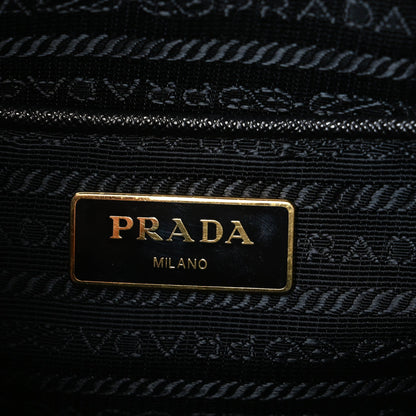 Saffiano Large Galleria Double Zip Tote Black