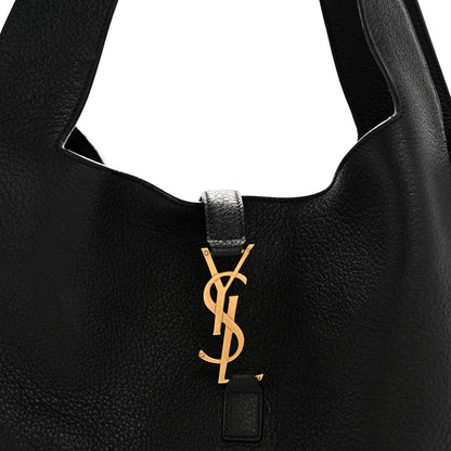 Grained Deerskin Bea Tote Black