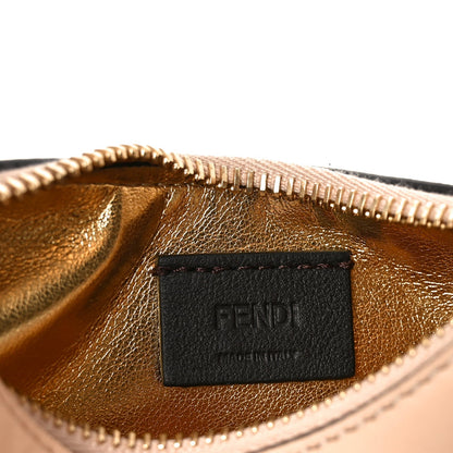 Vitello Grace Matte Nano Fendigraphy Hobo Charm Light Rose