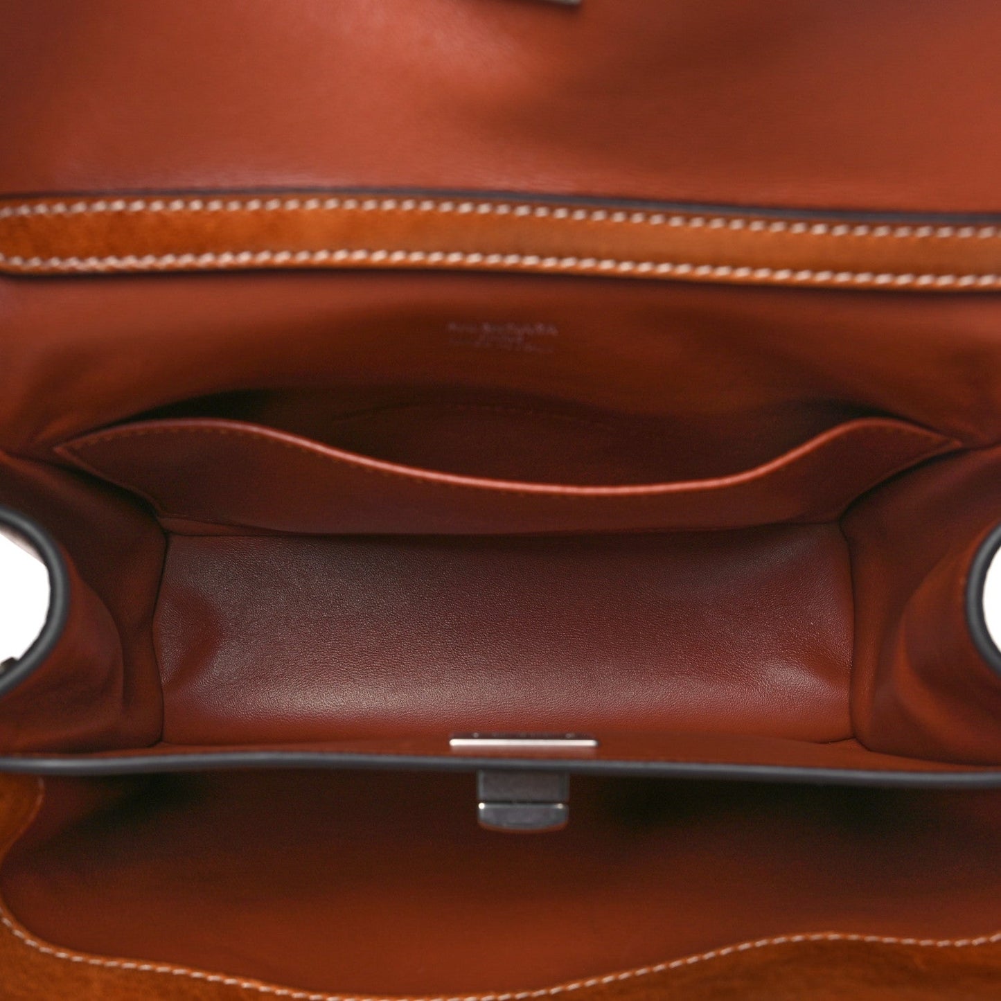 Vegetable Tanned Lambskin Mini Rodeo Top Handle Handbag Tan Cowboy