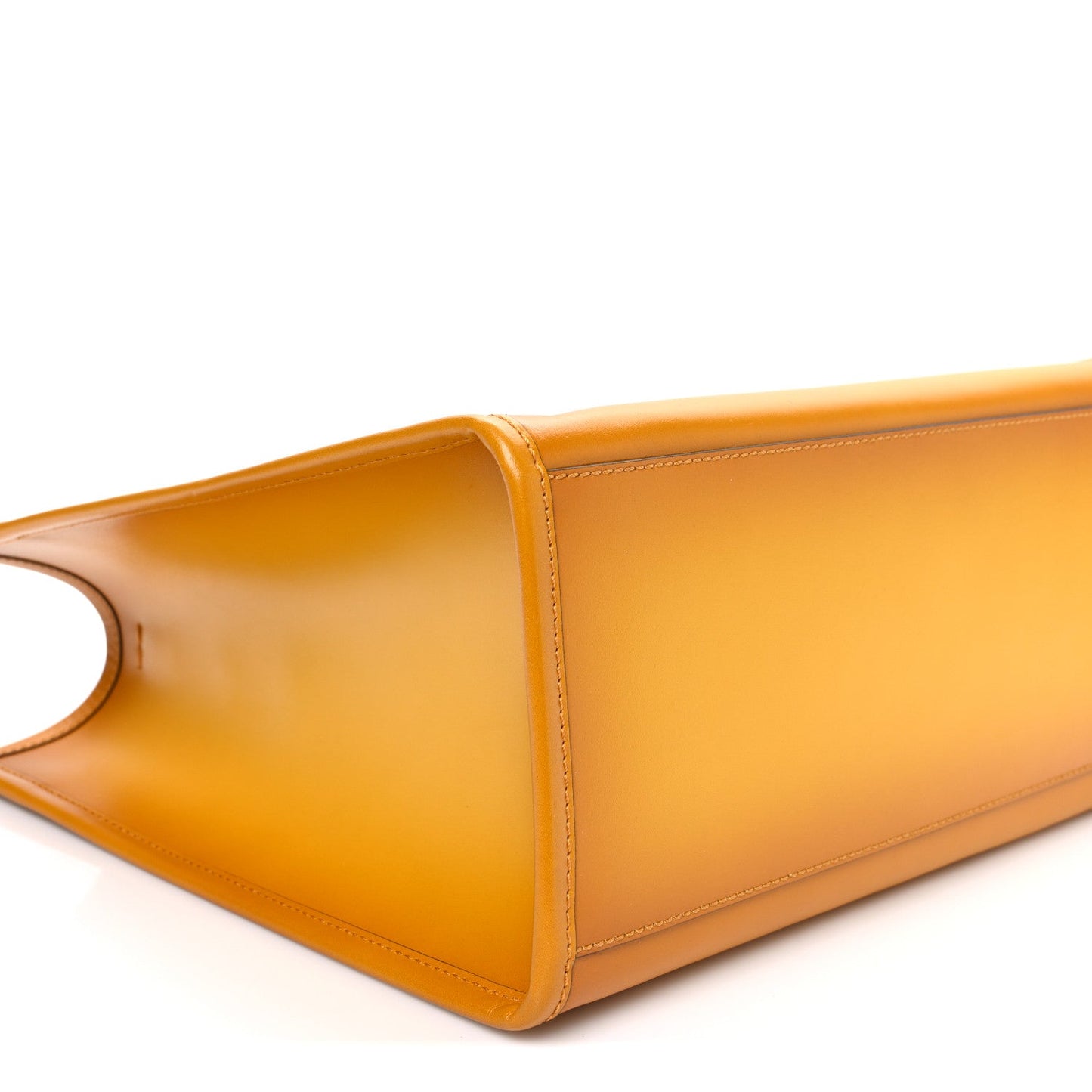Vitello King Tamponato Plexiglass Medium Fendi Sunshine Shopper Tote Mimosa