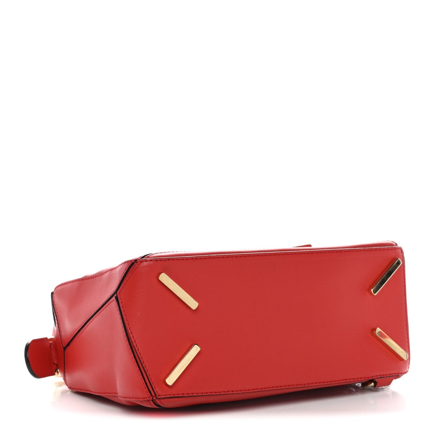 Calfskin Small Puzzle Bag Scarlet