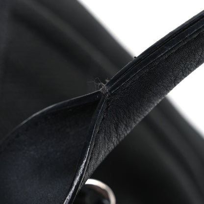 Canvas Pearl Medium Deauville Tote Black