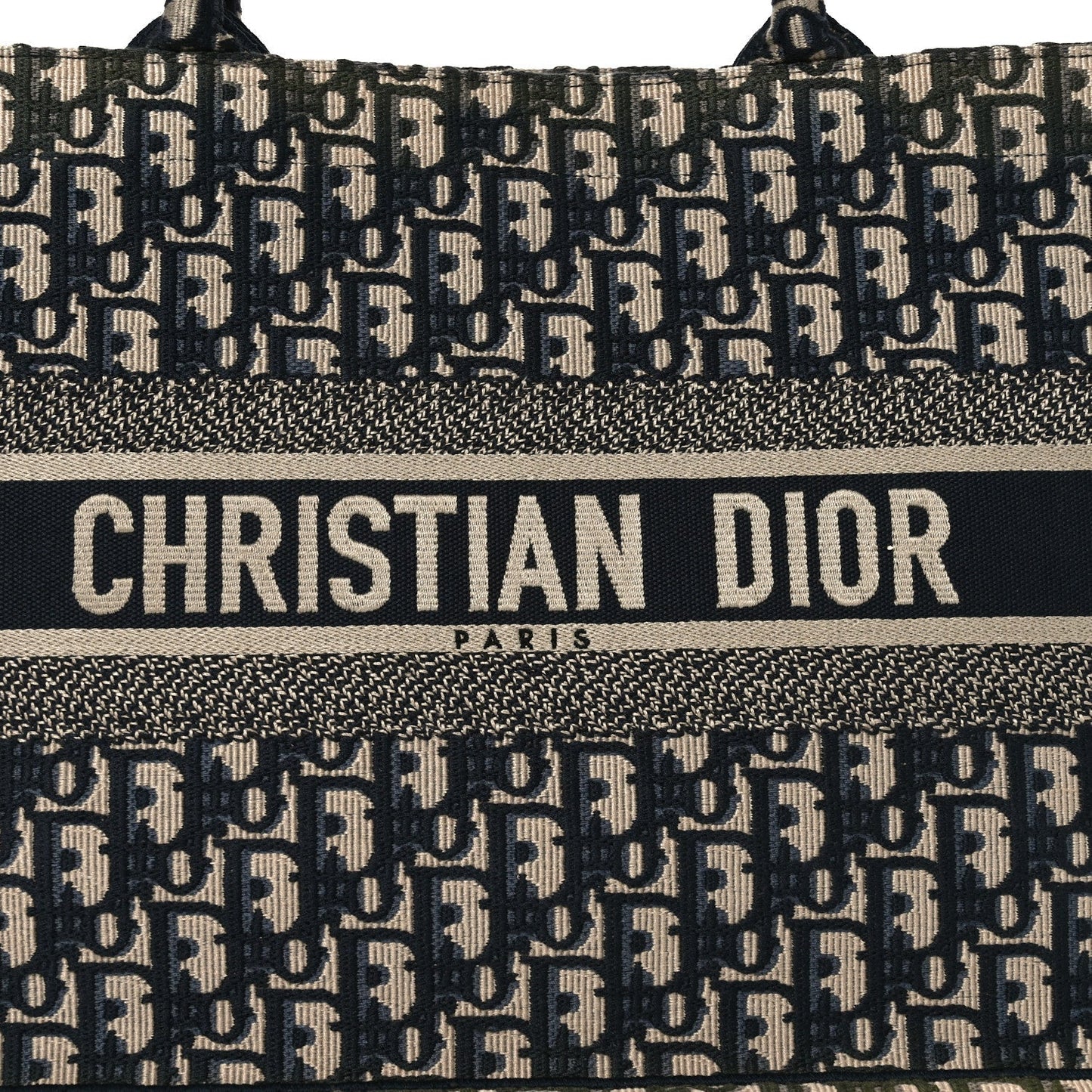 Oblique Medium Book Tote Blue Multicolor