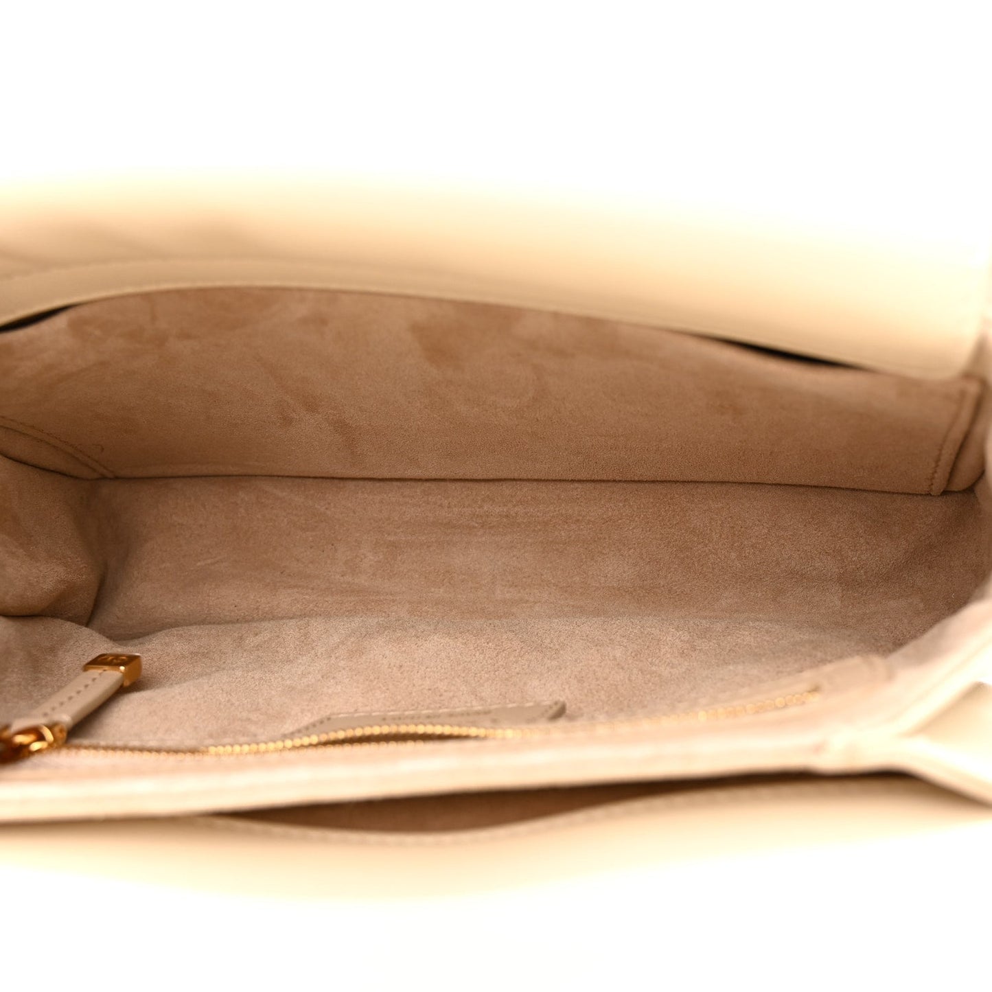 Lambskin Cannage Small Jolie Top Handle Bag Powder Beige Latte