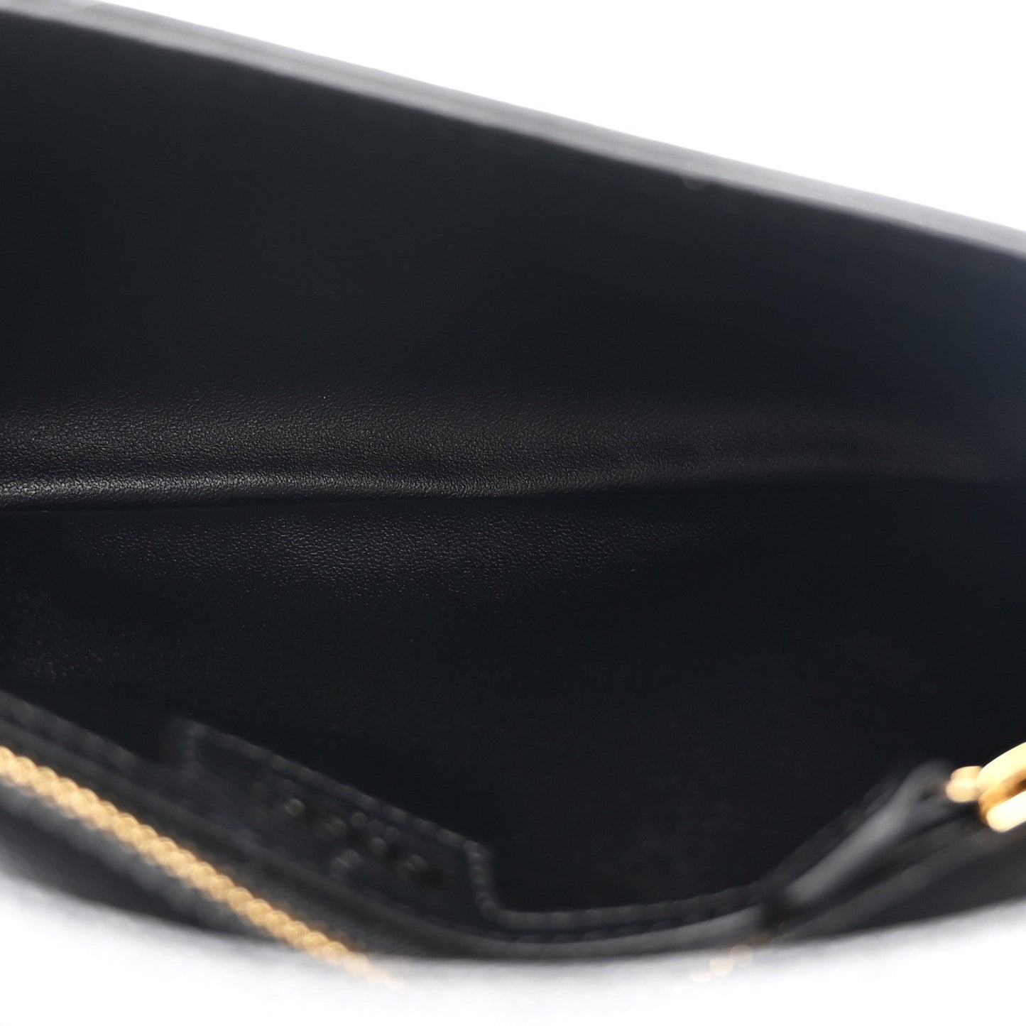 Roxy Calfskin Blondie Chain Shoulder Flap Bag Black