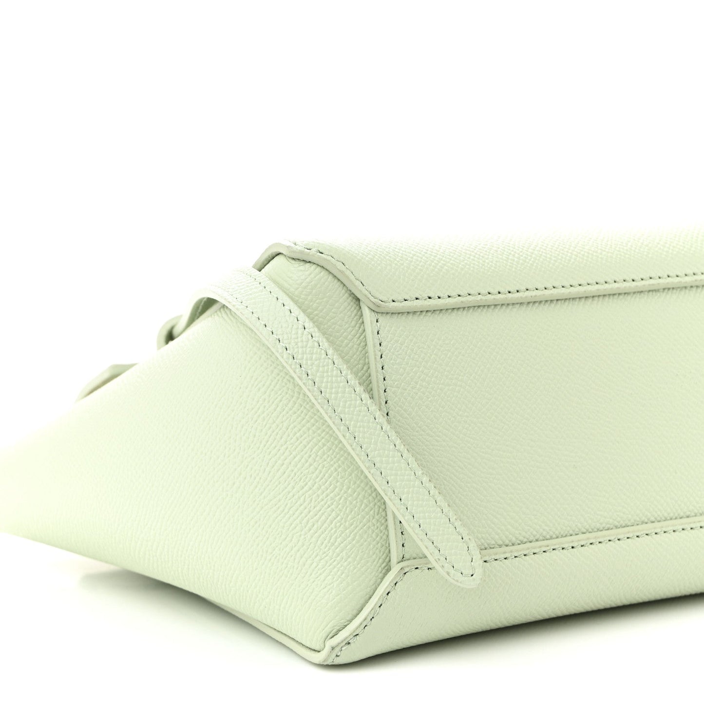 Grained Calfskin Nano Belt Bag Jade