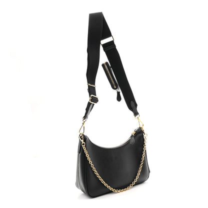 Saffiano Lux Re-Edition 2005 Shoulder Bag Black