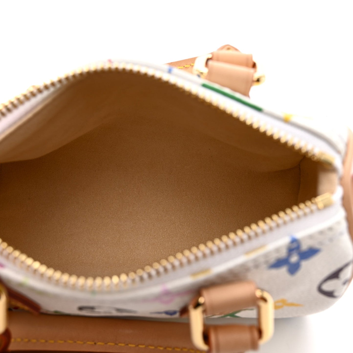 LV X TM Monogram Multicolor Nano Speedy White
