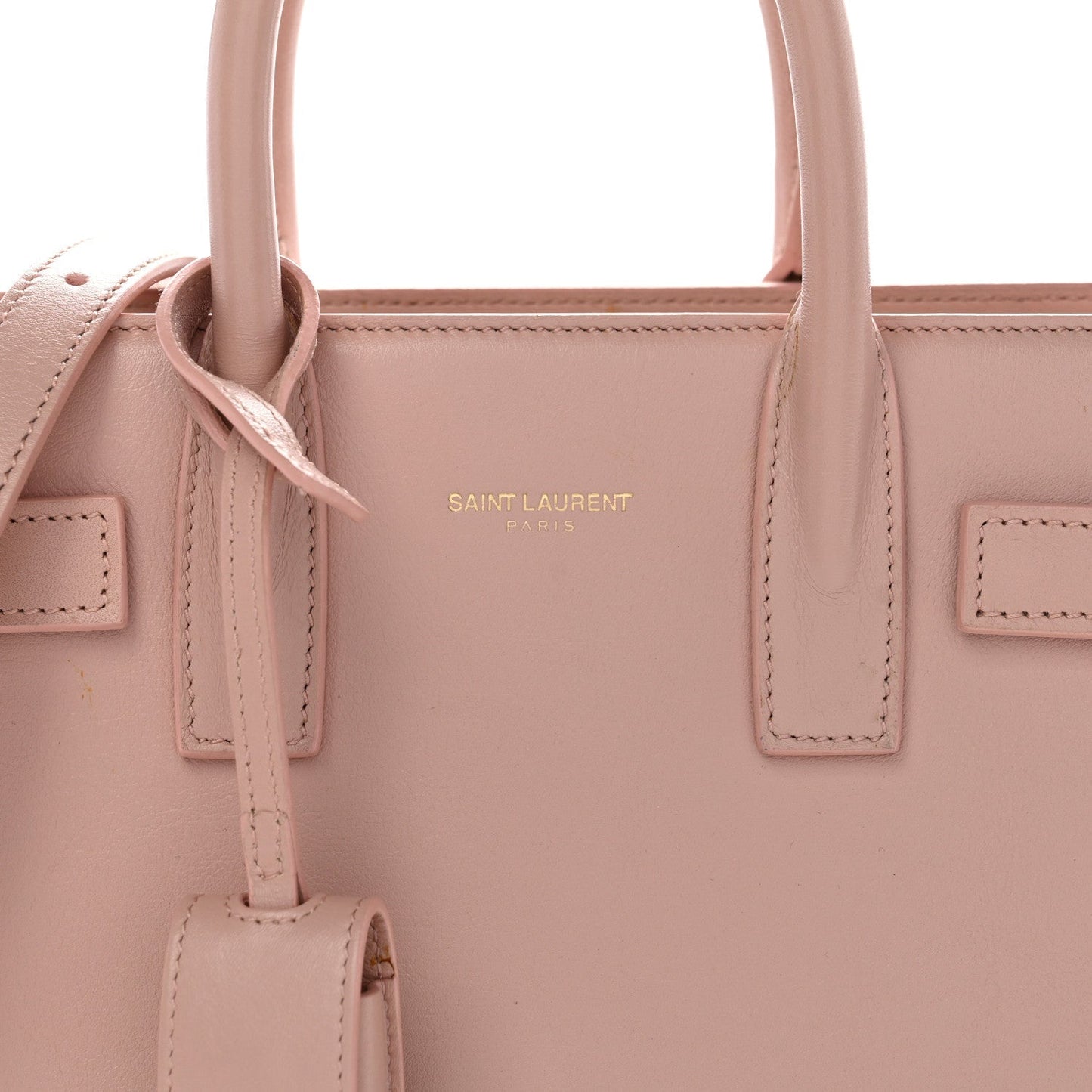 Calfskin Nano Sac De Jour Pale Pink