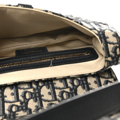 Oblique Saddle Bag Blue