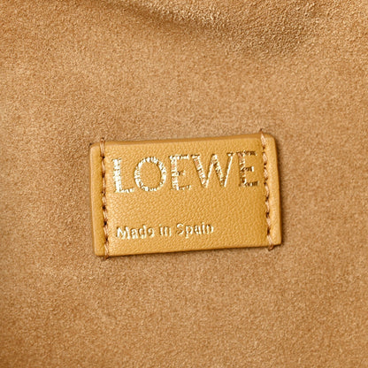 Mellow Nappa Donut Medium Chain Flamenco Knot Clutch Sahara
