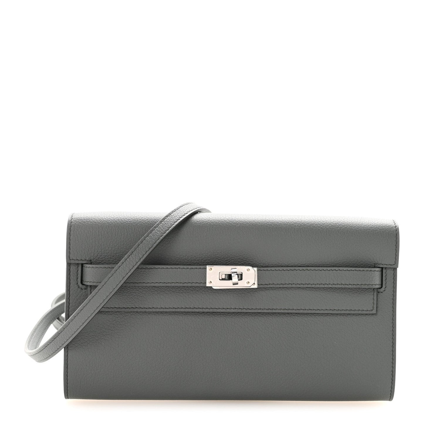 Evercolor Kelly Wallet To Go Vert Amande
