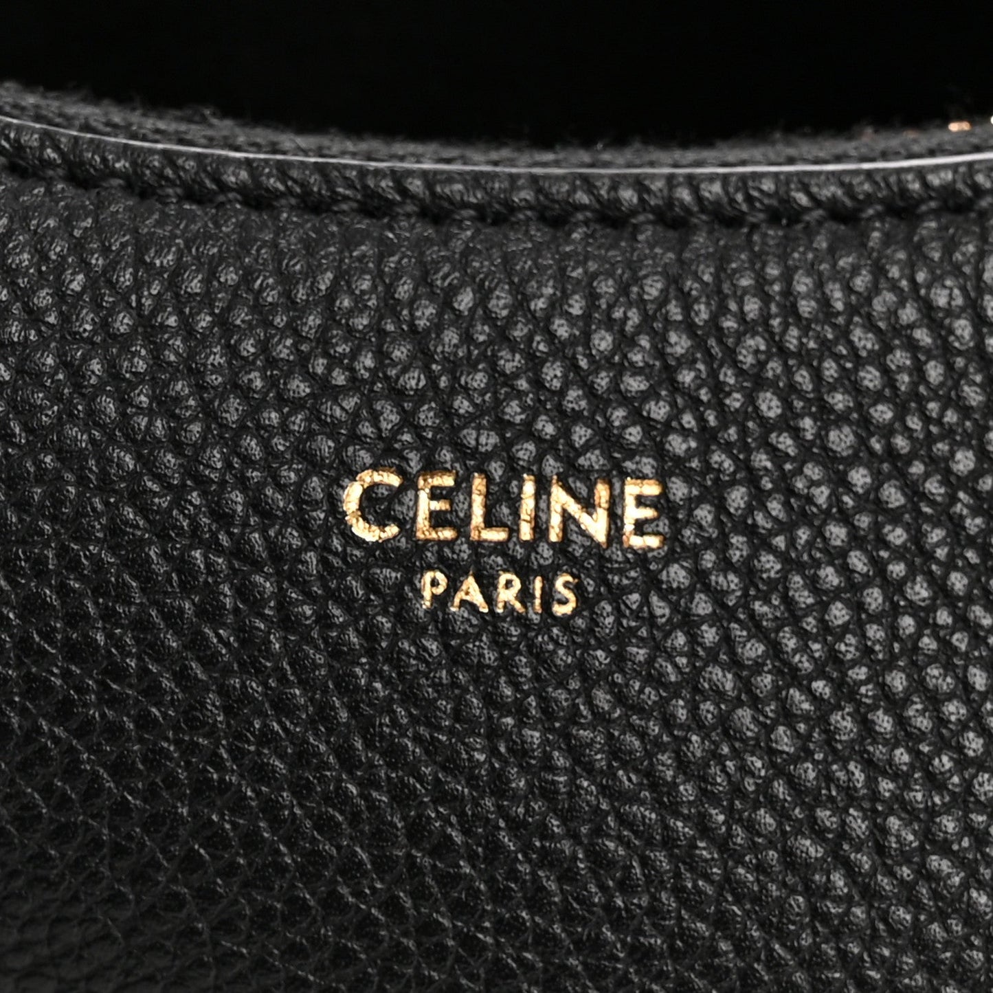 Supple Grained Calfskin Teen Lulu Shoulder Bag Black