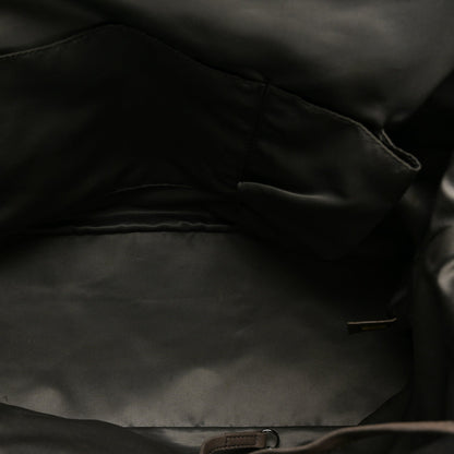 Lambskin Quilted Sharpei Frame Tote Black