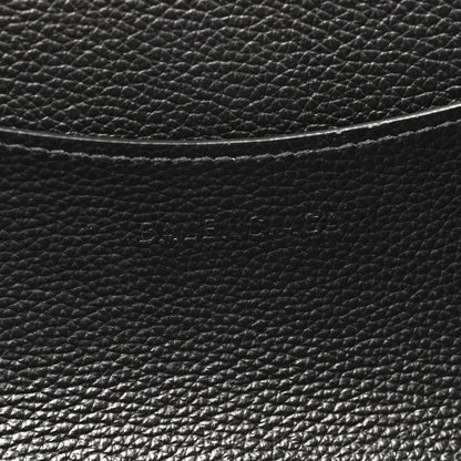 Grained Calfskin Neo Classic Black Hardware Medium City Black