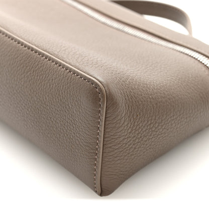 Grained Calfskin L19 Extra Pocket Pouch Warm Mastic