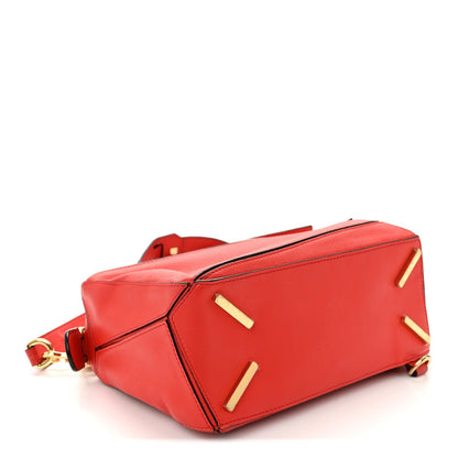 Calfskin Small Puzzle Bag Scarlet