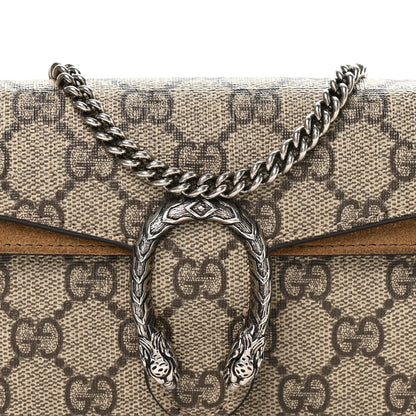 GG Supreme Monogram Super Mini Dionysus Shoulder Bag Taupe