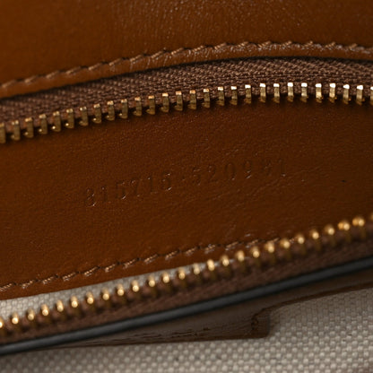 Suede Calfskin Blondie Medium Shoulder Bag Light Brown