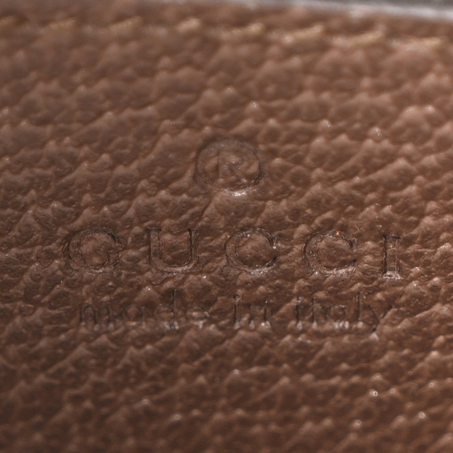 Monogram Jumbo GG Textured Dollar Calfskin Web Mini Vertical Tote Camel Ebony New Acero