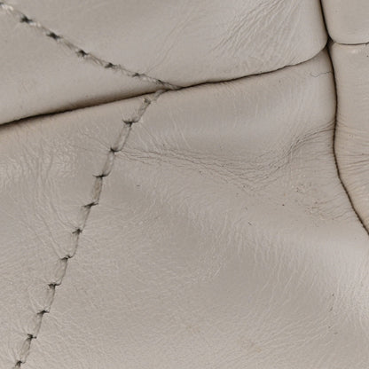 Shiny Calfskin Quilted Small Rainbow Chanel 22 White