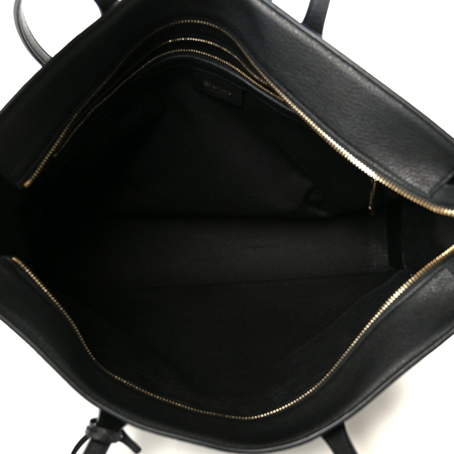 Grained Calfskin Medium Star Tote Black