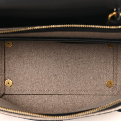Felt Smooth Calfskin Mini Belt Bag Beige