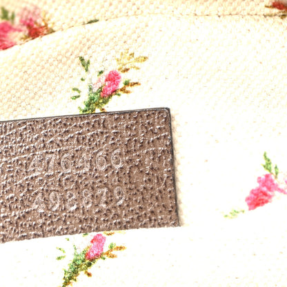 GG Supreme Monogram Web Neo Vintage Shoulder Bag Beige New Acero Crop