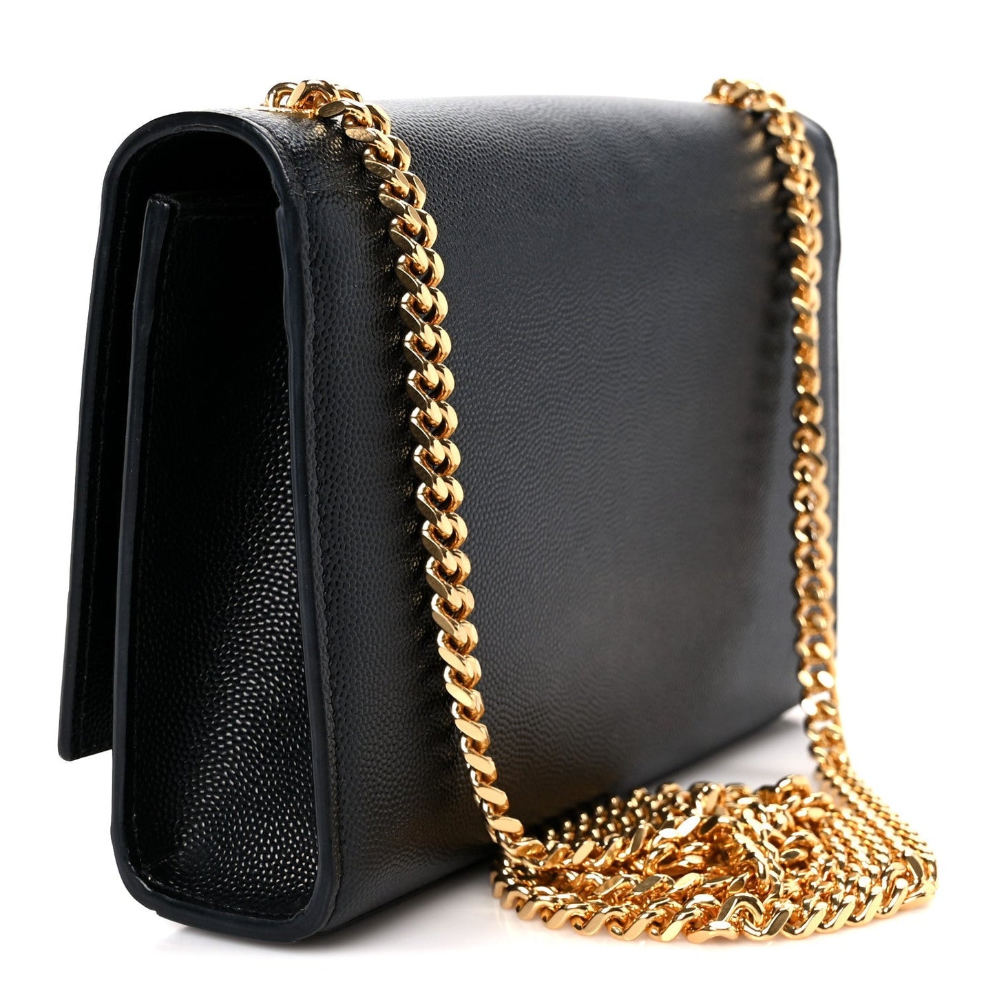 Grain De Poudre Small Monogram Kate Satchel Black