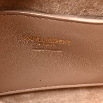 Smooth Calfskin Le 5 A 7 Mini Hobo Rosy Sand