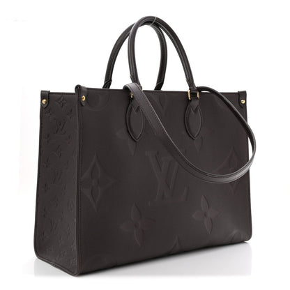Empreinte Monogram Giant Onthego MM Chocolate