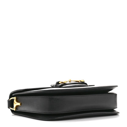 Azalea Calfskin Horsebit 1955 Shoulder Bag Black