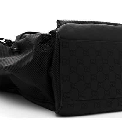 Nylon Large Nexus Tote Black