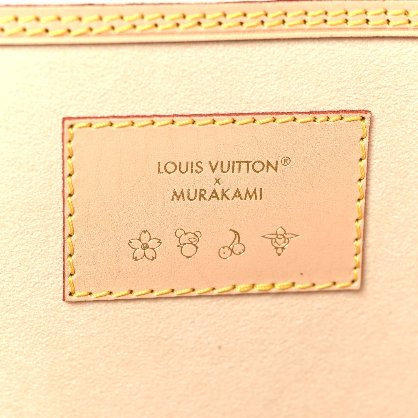 LV X TM Monogram Multicolor Neverfull MM White