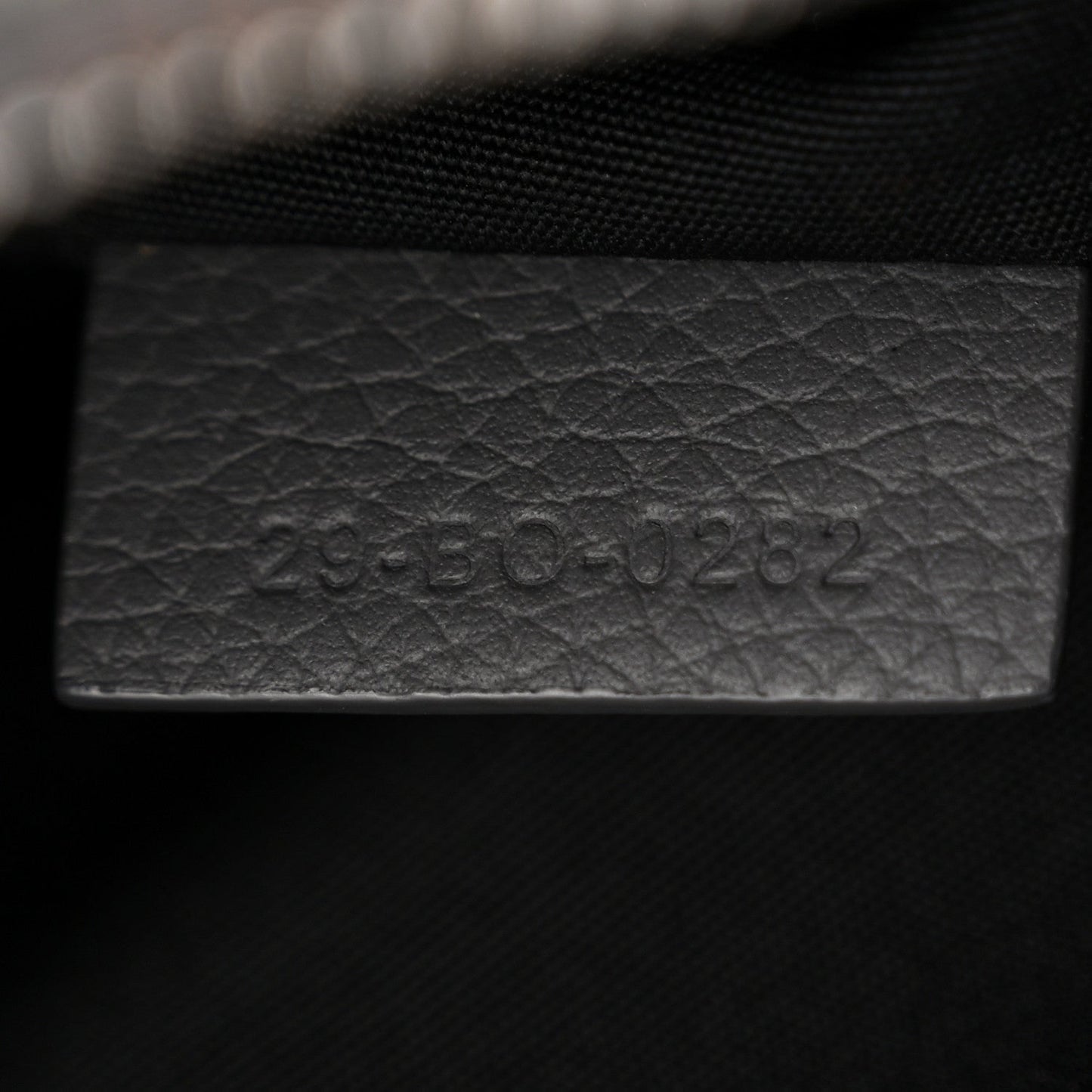 Oblique Mens Saddle Bag Grey